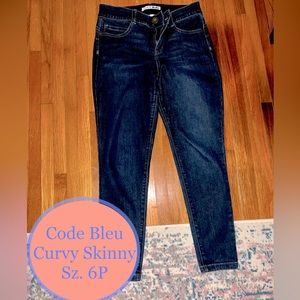 Code Bleu Body Sculpt, Skinny Ankle Jeans // Sz. 6 Petite <3